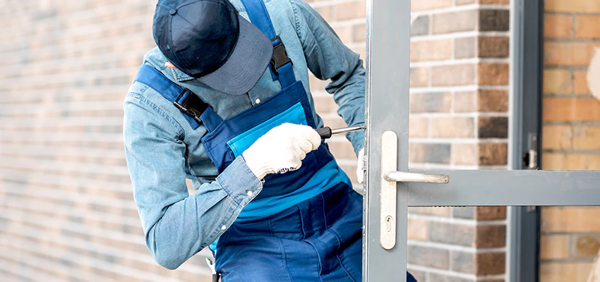 Pivot Storefront Door Locks Installation in Gridley, California