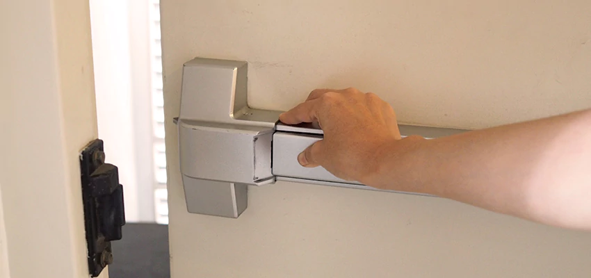 Roller Gate Panic Bar Installation in Gridley, California